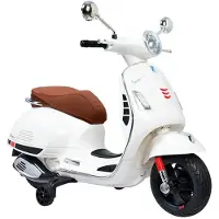 Tachan Vespa Gts License 12v Wit Kinderen