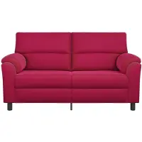 vidaXL Bank Wijnrood 174 x 85 x 93 cm fluweel