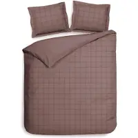 Heckett & Lane Heckett Lane Dekbedovertrek Katoen Satijn Diamant - canyon rose 240x200/220cm