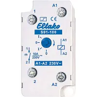 Eltako Stroomschakelaar voor installatie/aansluiting, 91-100-230V, 91100030, artikelnummer 4010312103531