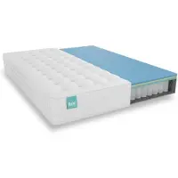 OEM Matras met pocketvering, hoogte 26 cm, afmetingen 105 x 180 cm