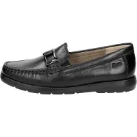 Sioux Damenschuhe Für lose Einlagen Mokassin Schwarz Freizeit