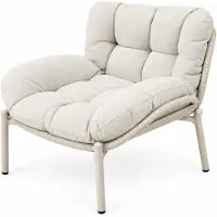 AVH-Collectie Savoy lounge tuinstoel latte