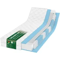 Dreamstar Pocketveringmatras 80x200 cm | 17 cm | H2/H3 | 7 zones | Ergo Flex TFK Duo
