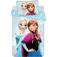 Jerry Fabrics Frozen peuterdekbedovertrek Sisters- 100 x 135 cm - Katoen