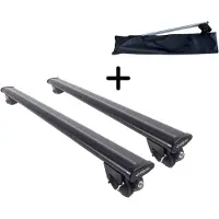 Farad dakdragers Volkswagen Sharan 1996 t/m 2010 open dakrailing - 100 kg - Wingbar zwart - Met opbergtas