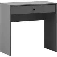 Dripio Kaptafel met lade, antracietkleurig, 80x40x78,5 cm
