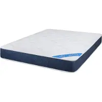 Dripio Matras, polyester, wit, 180 x 105 x 24 cm