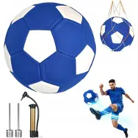 ZS Merkloze Voetbal Maat 5 met Pomp en Naald - Complete Set