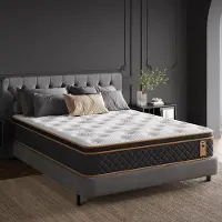 Dripio Hybride matras, 90x190x26 cm, met traagschuim en pocketvering
