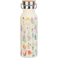 Erik Editores Wild Flowers Metal Bottle With Handle Veelkleurig