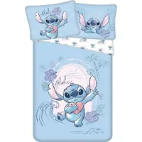 Disney Lilo en Stitch dekbedovertrek Wave 140 x 200 cm - 70 x 90 cm - katoen