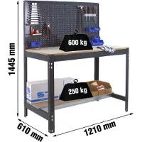 Simon Rack Simonwork (bancos De Trabajo) Bt2 Werkbank 1445x1210x610 Mm