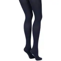 B.NOSY panty - donkerblauw (set van 2) Meisjes Polyamide Effen - maat 98/116