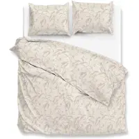 Zohome Zo Home Dekbedovertrek Katoen Satijn Fiori di - off white 200x200/220cm
