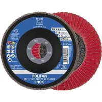 PFERD TOOLS 67711536 PFC 115 CO-FREEZE 36 SG INOX Lamellenschijf Diameter 115 mm Boordiameter 22.23 mm Korrelgrootte (num) 36 Legering op nikkelbasis,