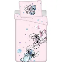 Jerry Fabrics Angel dekbedovertrek roze 140 x 200 cm - 70 x 90 cm - katoen