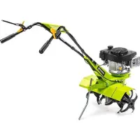 Fieldmann Cultivator op benzine, model FZK 6115-139BL, 2200 W (2,2 kW), werkbreedte 59 cm, 6 freesbladen, motor LONCIN 139 cm³, inklapbaar transportwiel, stalen beschermingssysteem