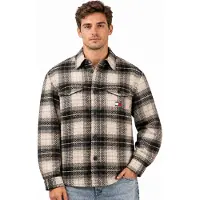 Tommy Hilfiger Overhemd zwart / wit