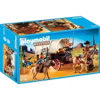 Playmobil Caravan With Bandits Figure