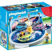 Playmobil Summer Fun Spinning Spaceship Ride with Lights