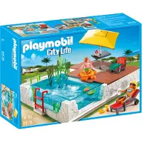 Playmobil City Life Swimming Pool with Terrace