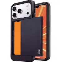 R2B iPhone 18 Pro Max Hoesje met Pasjeshouder - Incl. Screenprotector - 3 Pasjes