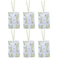 Dripio Set van 6 geurzakjes, peren- en freesia-geur, 16x11 cm