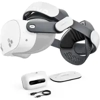 BOBOVR M3 Pro+ hoofdband met 6500 mAh accu voor Meta Quest 3 / 3S