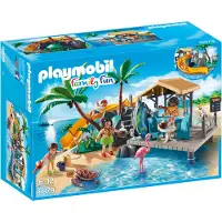 Playmobil Family Fun vakantie-eiland met strandbar 6979