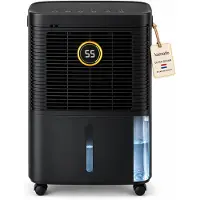 Komodo Luchtontvochtiger - 16L Per Dag - Slaapkamer, Badkamer, Huis & Kelder - Dehumidifier - Was-droog Functie - Voorkomt Schimmel -