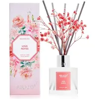 Dripio Ruimtedoos "Love Notes" van 100 ml, met 8 stokjes en bloemen