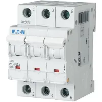 Eaton PXL-B50/3 LS-schakelaar, 50A, 236405, 3-polig, B-karakteristiek, artikelnummer 236405
