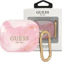 GUESS Gua3Unmp AirPods 3 Roze/Roze Marmercollectie