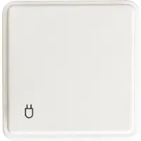 Honeywell Peha PEHA Wandcontactdoos met Klapdeksel voor Vochtige Ruimtes 16A 250V Wit inclusief Afdekraam