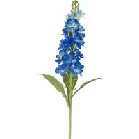 Easyplants | Kunstbloem Violier 78 cm blauw | Zijde | Nepbloemen | blauw | Onderhoudsvrij | Kant-en-klaar