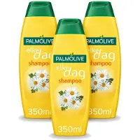 Palmolive 3 x - Shampoo - Elke Dag - Kamille-Extract - Voor Normaal Haar - 350 ml - Voordeelverpakking - 3 stuks