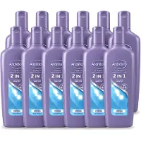 Unilever 12 x - 2-in-1 - Shampoo - Voor Snel & Effectief Wassen - 300 ml - Voordeelverpakking - 12 stuks