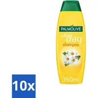 Palmolive Shampoo, dagelijks gebruik, 350 ml - voordeelverpakking - 10 stuks