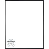 Homedecoration Kampen– Fotolijst – Fotomaat – 47x66 cm– Aluminium – Zwart mat