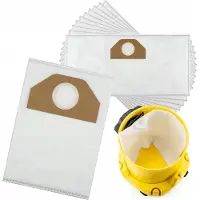 Kärcher 10 stuks stofzuigzakken voor SE400 Plus, KWD V-12, V-15, V-17, WD3 en WD stofzuigers
