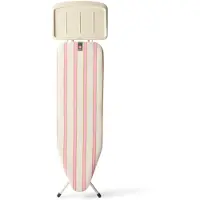 Brabantia Strijkplank B Voor Stoomgenerator 124x38cm Strepen Roze (zand)