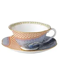Wedgwood - Butterfly Bloom - Kop en Schotel Blauw