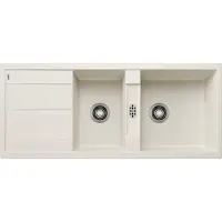 BLANCO Silgranit spoelbak, 1160x500 mm, zacht wit