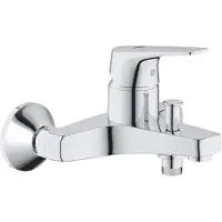 Dripio Bad- en douchemengkraan, voor wandmontage, aansluiting voor slang van 1/2 inch, chroom, artikelnummer 23772000