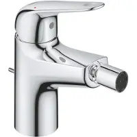 Dripio Bidetkraan, waterbesparend, 16 cm, chroom, inclusief montagemateriaal