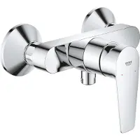 Dripio Eengreeps douchearmatuur, wandmontage, chroom, 35 mm cartridge