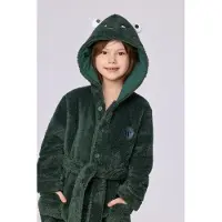 Woody Unisex kamerjas donkergroen - maat 098/3J