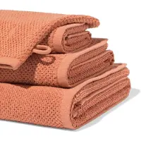 HEMA Handdoek 2e kans recycled katoen terra (terra)