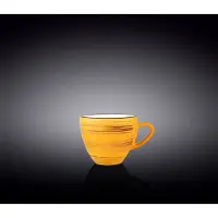 Wilmax England Espressokopje 110 ml Geel Porselein WL-669434/A